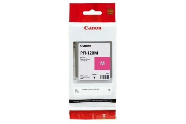Printer Catridge CANON  Original PFI-120M (2887C001) 130ml Pages:6000 Magenta