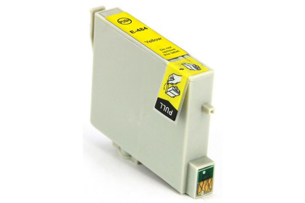 Μελάνι EPSON  Συμβατό T0484 Y C13T048440 Σελίδες:450 Yellow