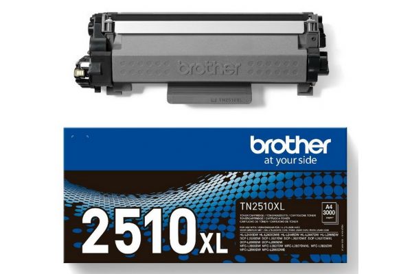 Toner BROTHER  Γνήσιο TN-2510XL Σελίδες:3000 Black