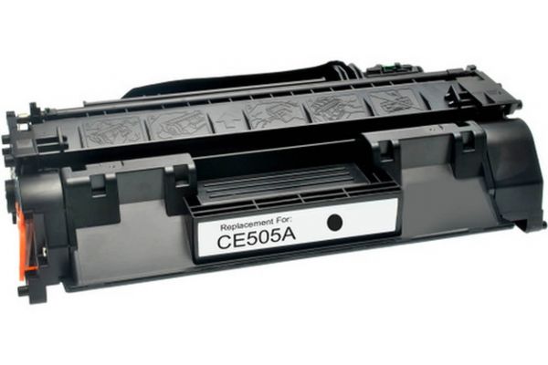 Toner HP CANON  Compatible CE505A Pages:2300 Black