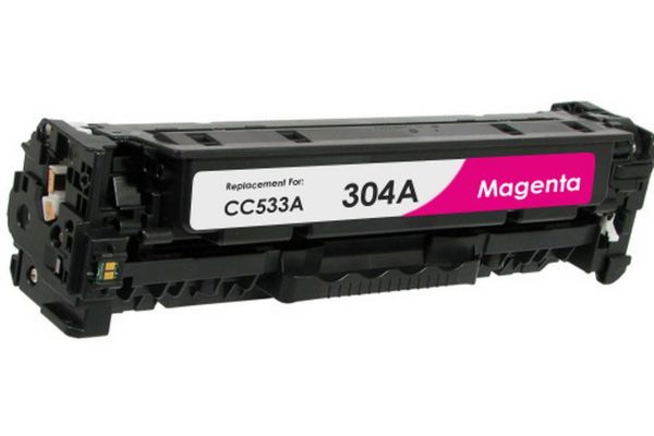 Toner HP CANON  Συμβατό CC533A/CE413A/CF383A CRG-718/CRG-118  Σελίδες:2800 Magenta