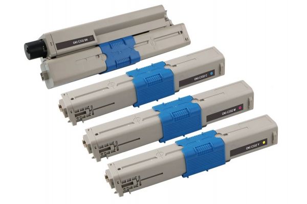 Toner OKI  Compatible C332 (BK,C,M,Y) Multipack Pages:3500/3000 Black