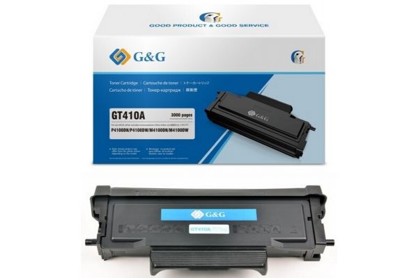 Toner G&G  Γνήσιο GT-410A/411A Σελίδες:3000 Black