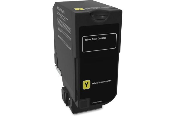 Toner LEXMARK  Συμβατό CS/CX 720 725 - 74C20Y0 Σελίδες:3000 Yellow