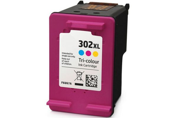 Printer Catridge HP  Compatible 302XL F6U67AE Pages:330 Colour