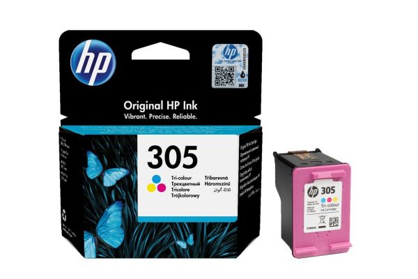 Printer Catridge HP  Original 305 3YM60AE Pages:100 Colour