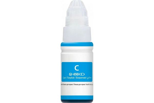 Μελάνι CANON  Συμβατό GI-490 C (0664C001) 70ml Σελίδες:7000 Cyan