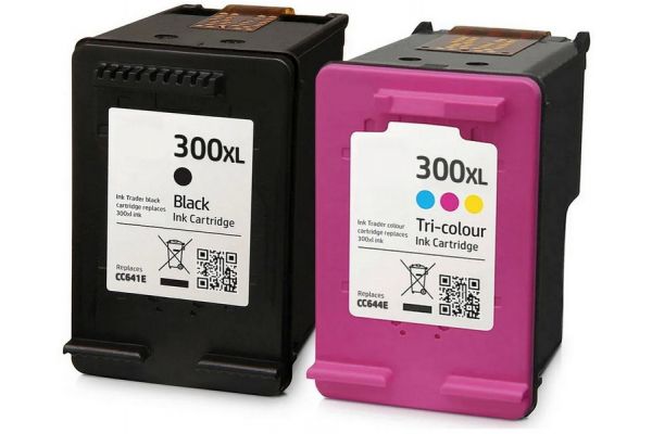 Μελάνι HP  Συμβατό 300XL Black/Tri-color (CC641EE,CC644EE) Multipack Σελίδες:600/450 Colour