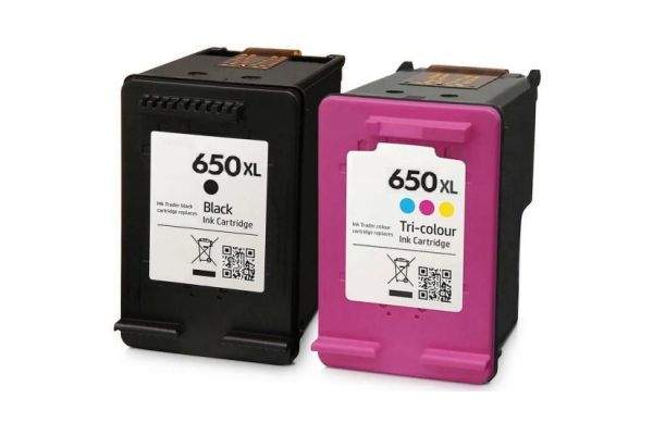 Tinte HP  Kompatibel 650XL Shwarz/Tri-color (CZ101AA,CZ102AA) Multipack Seiten:790/450 Farbe
