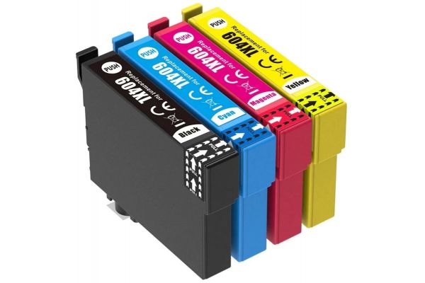 Μελάνι EPSON  Συμβατό 604XL (BK,C,M,Y) Multipack Σελίδες:500/350 Colour