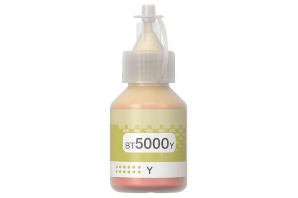 Μελάνι BROTHER  Συμβατό BT5000Y 45ml Σελίδες:5000 Yellow