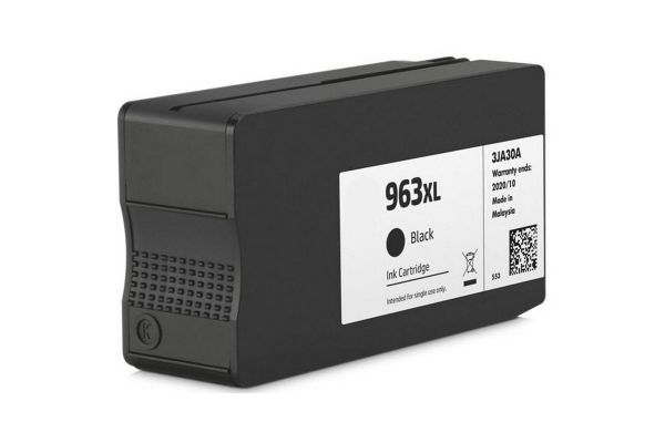 Μελάνι HP  Συμβατό 963XL BK 3JA30AE για εκτυπωτές με 'e' ή εγγραφή στο HP+ Σελίδες:2000 Black