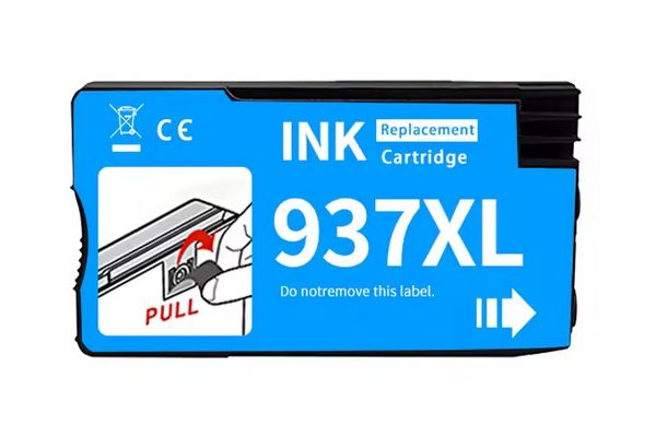 Μελάνι HP  Συμβατό 937XL (937e) C - 4S6W6NE Σελίδες:1650 Cyan