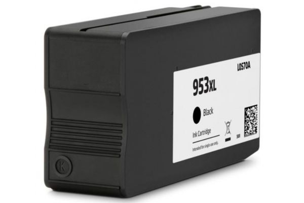 Μελάνι HP  Συμβατό 953XL BK L0S70AE (for updated firmware) Σελίδες:2000 Black