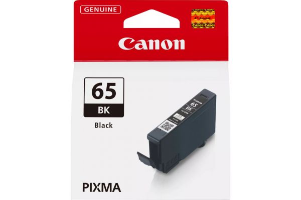 Tinte CANON  Original CLI-65BK - (4215C001)  Seitenergiebigkeit:800 Schwarz