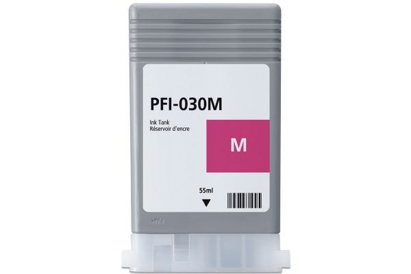 Printer Catridge CANON  Compatible PFI-030M (3488C001) 55ml Pages:6000 Magenta