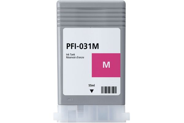 Printer Catridge CANON  Compatible PFI-031M (6265C001AA) 55ml Pages:6000 Magenta