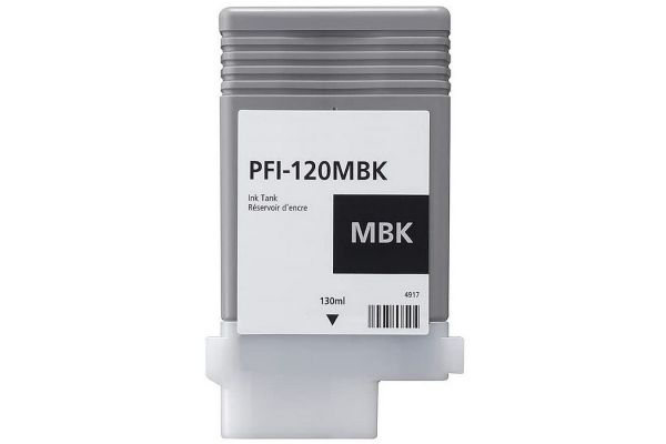 Μελάνι CANON  Συμβατό PFI-120MBK (2884C001) 130ml - PREMIUM Σελίδες:6000 Black
