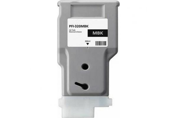 Μελάνι CANON  Συμβατό PFI-320MBK (2889C001) 300ml - PREMIUM Σελίδες:13000 Black