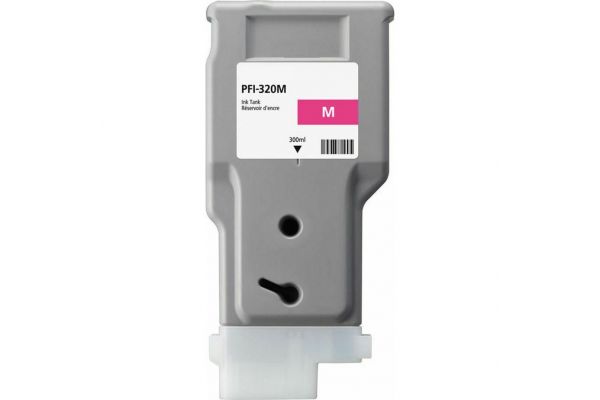Μελάνι CANON  Συμβατό PFI-320M (2892C001) 300ml - PREMIUM Σελίδες:13000 Magenta