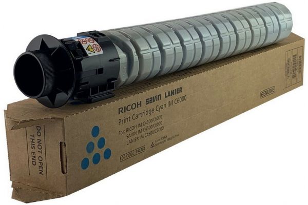 Toner RICOH  Γνήσιο IM C4500 / C5500 / C6000 - 842286 Σελίδες:22500 Cyan