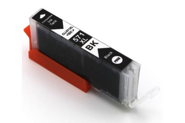 Printer Catridge CANON  Compatible CLI-571XL  Pages:680 Black