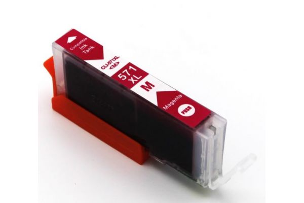 Printer Catridge CANON  Compatible CLI-571XL  Pages:680 Magenta