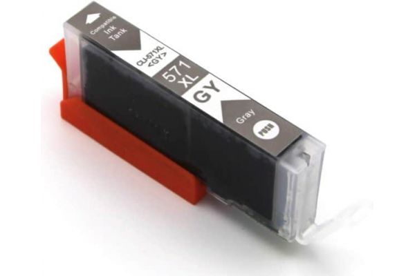 Μελάνι CANON  Συμβατό CLI-571XL GREY  Σελίδες:680 Black