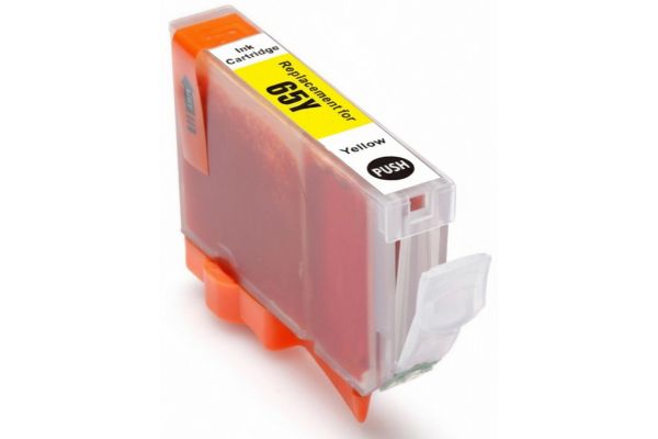 Tinte CANON  Kompatibel CLI-65Y - (4218C001) Seitenergiebigkeit:295 Gelb