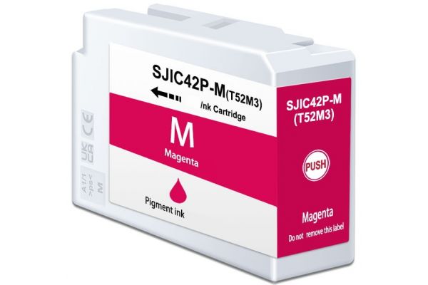 Μελάνι EPSON  Συμβατό SJIC42P-M - (C13T52M340) Σελίδες:50ml Magenta