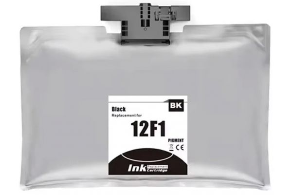 Μελάνι EPSON  Συμβατό C13T12F140 12F1 Σελίδες:40000 Black