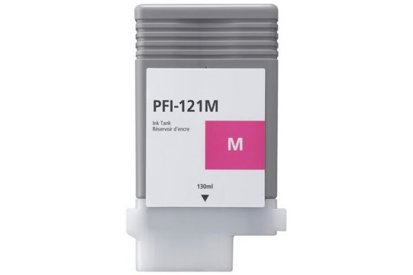 Μελάνι CANON  Συμβατό PFI-121M (6267C001) 130ml - PREMIUM Σελίδες:6000 Magenta