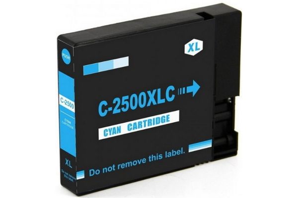 Μελάνι CANON  Συμβατό PGI-2500XLC - 9265B001AA Σελίδες:1755 Cyan