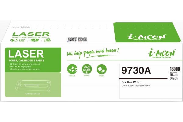 Toner HP CANON  Compatible 645A C9730A BK Pages:13000 Black