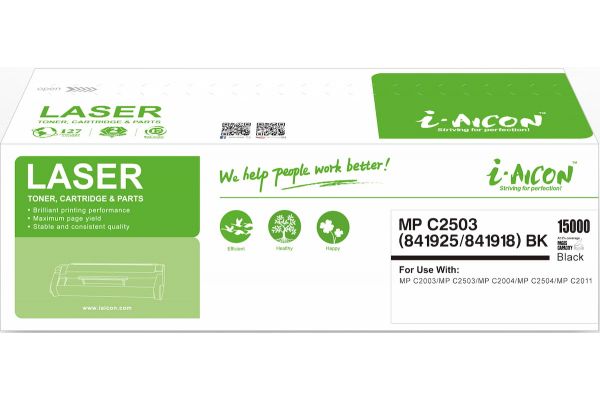 Toner RICOH  Συμβατό C2003 C2503 841925 Σελίδες:15000 Black
