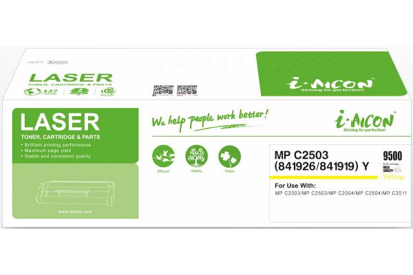 Toner RICOH  Συμβατό C2003 C2503 841926 Σελίδες:9500 Yellow
