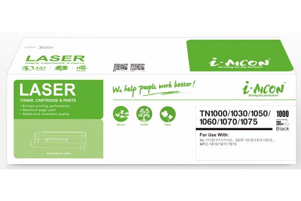 Toner BROTHER  Συμβατό TN-1000 / TN-1050 / TN-1030 / TN-1060 PREMIUM Σελίδες:1000 Black