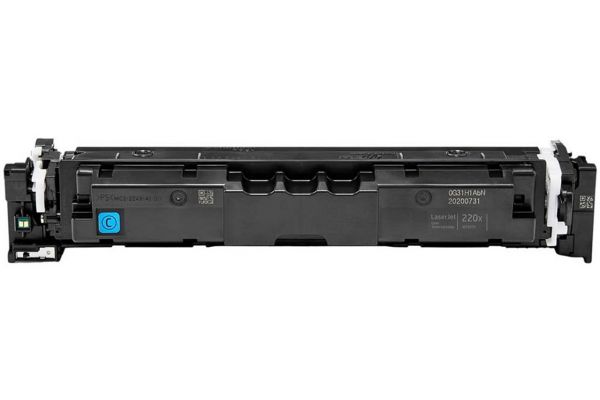 Toner HP  Kompatibel 220X W2201X C ΜΕ CHIP (updated chip firmware 02/04/2026) Seitenergiebigkeit:5500 Cyan