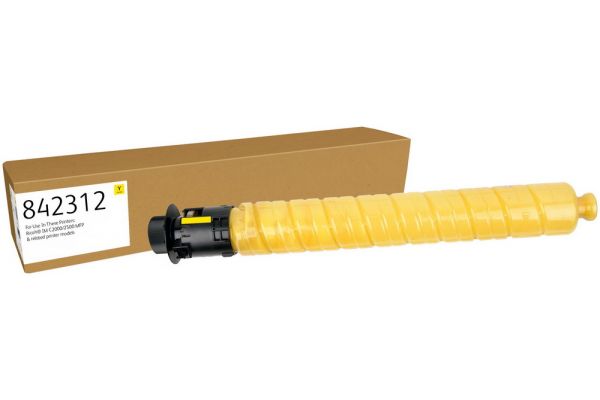 Toner RICOH  Kompatibel IM C2000 / C2500 - 842312 Seitenergiebigkeit:10500 Gelb