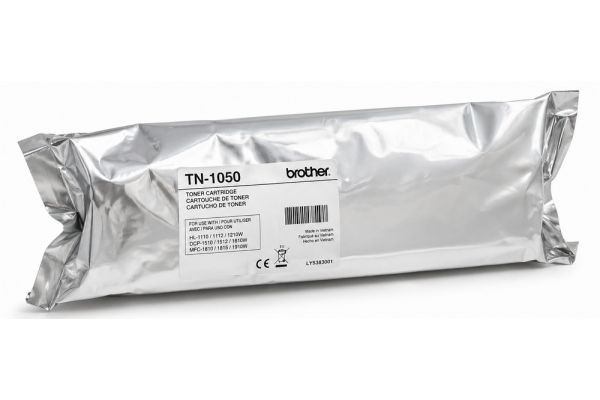 Toner BROTHER  Original TN-1050 - Bulk Seitenergiebigkeit:1000 Schwarz