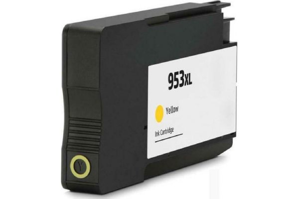 Printer Catridge HP  Compatible 953XL Y NEW CHIP V8 F6U18AE  Pages:1600 Yellow