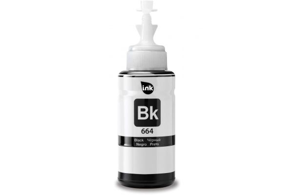 Tinte EPSON  Kompatibel T6641 BK 70ml Seiten:4000 Schwarz