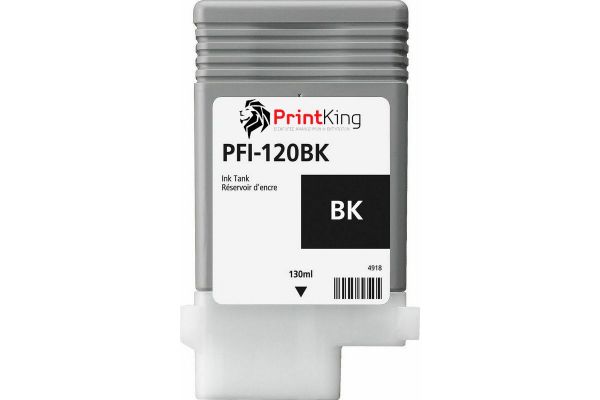 Printer Catridge CANON  Compatible PFI-120BK (2885C001) 130ml  Pages:6000 Black