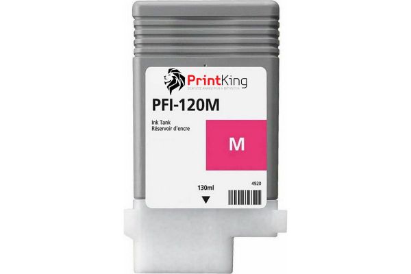 Printer Catridge CANON  Compatible PFI-120M (2887C001) 130ml  Pages:6000 Magenta