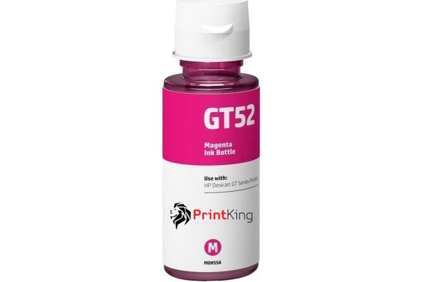 Printer Catridge HP  Compatible GT52 (M0H55AE) 70ml Pages:8000 Magenta
