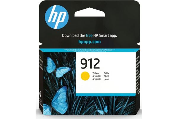 Printer Catridge HP  Original 912 (3YL79AE) Pages:315 Yellow