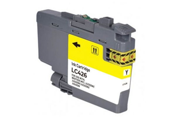 Μελάνι BROTHER  Συμβατό LC426 Y (16ml) Σελίδες:1500 Yellow