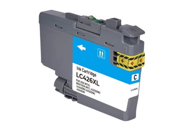 Μελάνι BROTHER  Συμβατό LC426XL C (51ml) Σελίδες:5000 Cyan