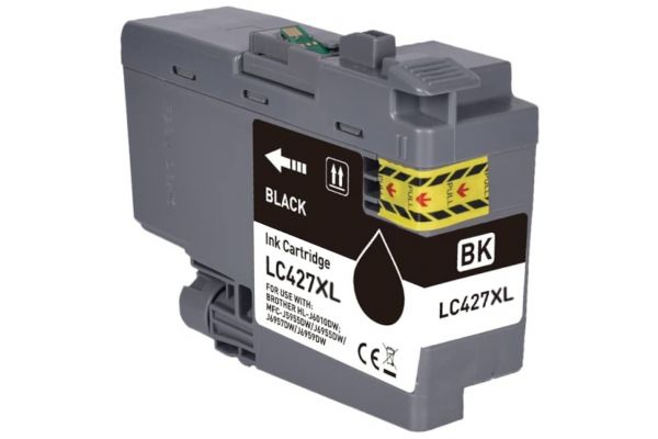 Printer Catridge BROTHER  Compatible LC427XL BK (109ml) Pages:6000 Black