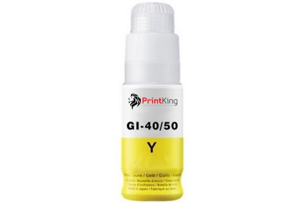 Tinte CANON  Kompatibel GI-40/GI-50 Y 3402C001/3405C001 70ml Seiten:7700 Gelb